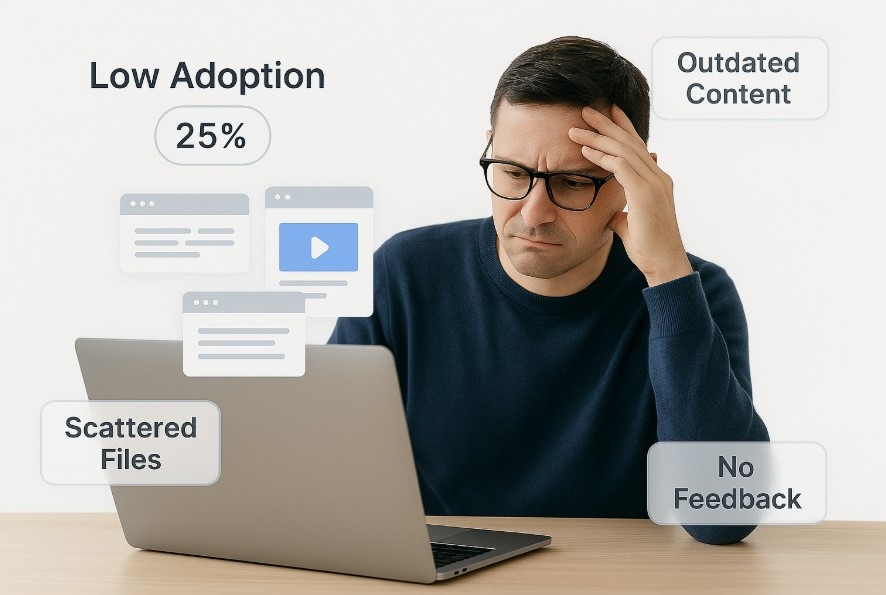 Customer training through LMS platform