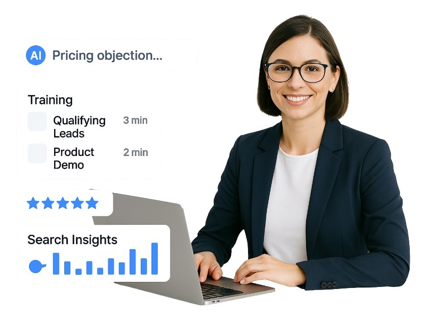 Online customer training